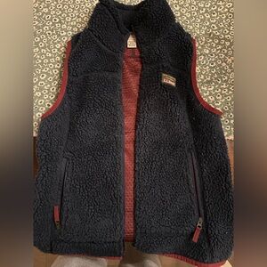 LL Bean fleece vest